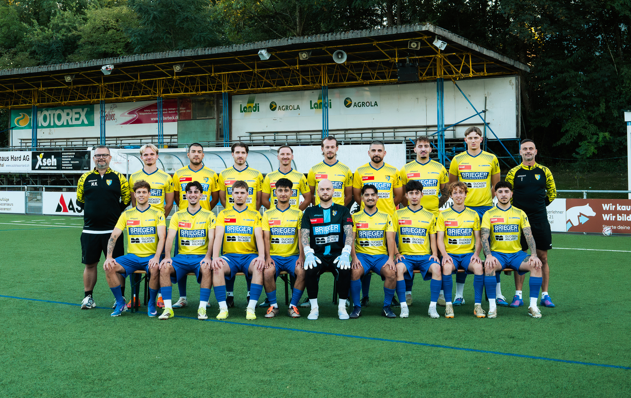Mannschaftsfoto der 2. Mannschaft
